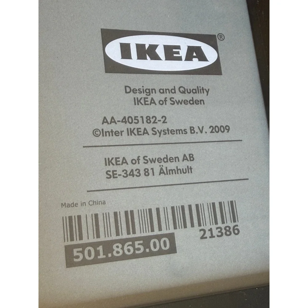 IKEA NYTTJA Picture Frame 8.5x11 Black Modern Minimalist Home Decor 8.5 x 11 NWT